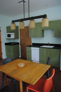 Bioshield Aqua Resin loor Finish in Sagebrush – stain for cabinets