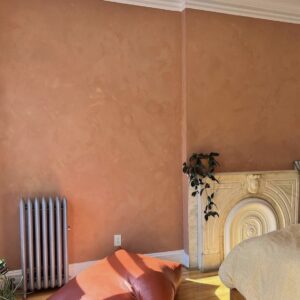 Color Atelier lime paint in Pampelmousse