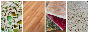 Vetrazzo, Sustainable Northwest Wood, ElemenAl, and Icestone