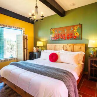 Bioshield Clay Paint in Birdwatcher's Green and Desert