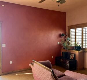 Color Atelier lime wash Terra Rosa